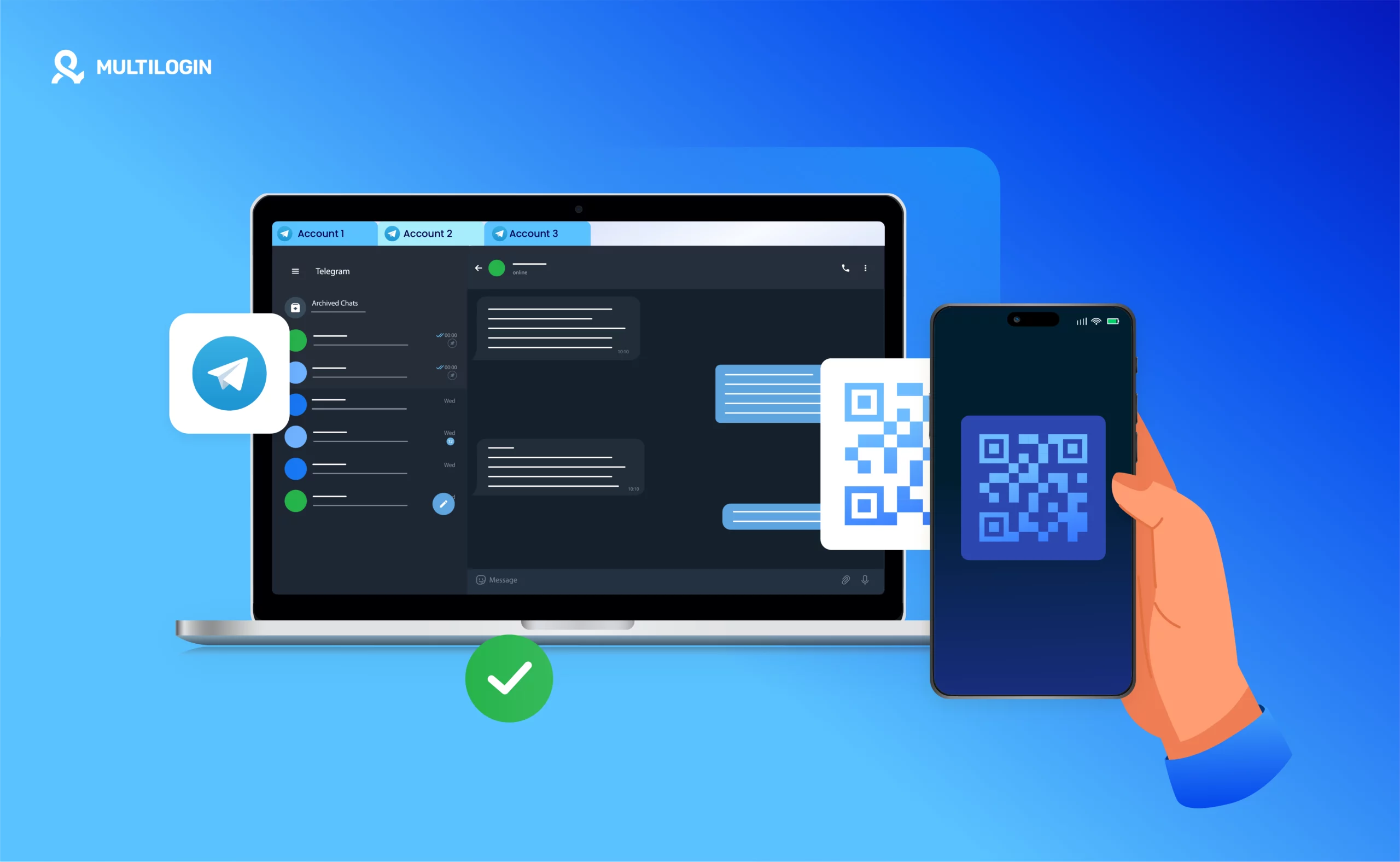 Snapchat account management.
